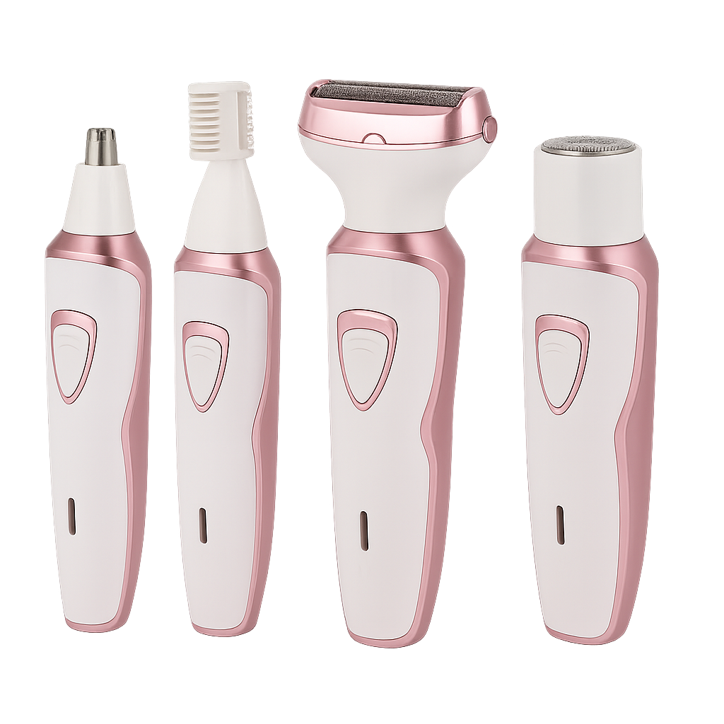 Airglide 4-in-1 wireless razor (pink & white)