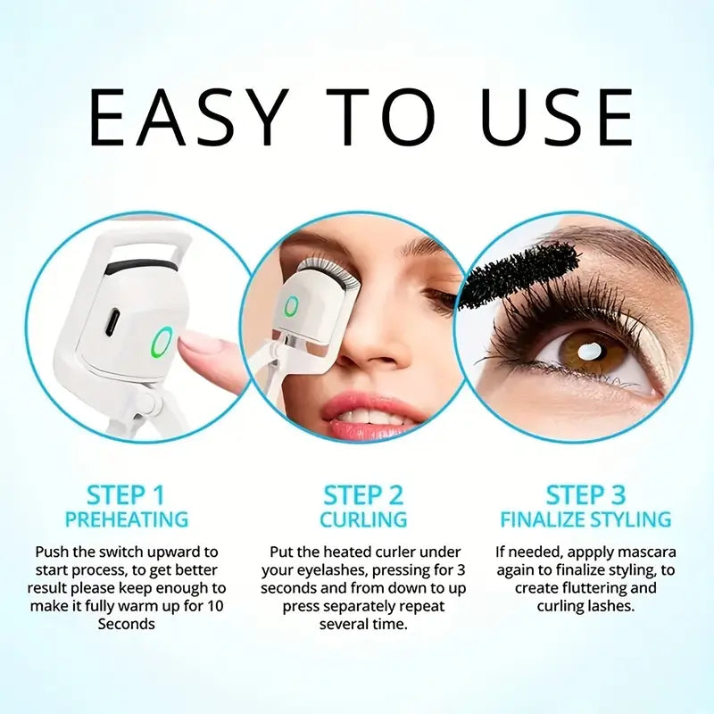 AirLift Electric Eyelash Curler (Pink)