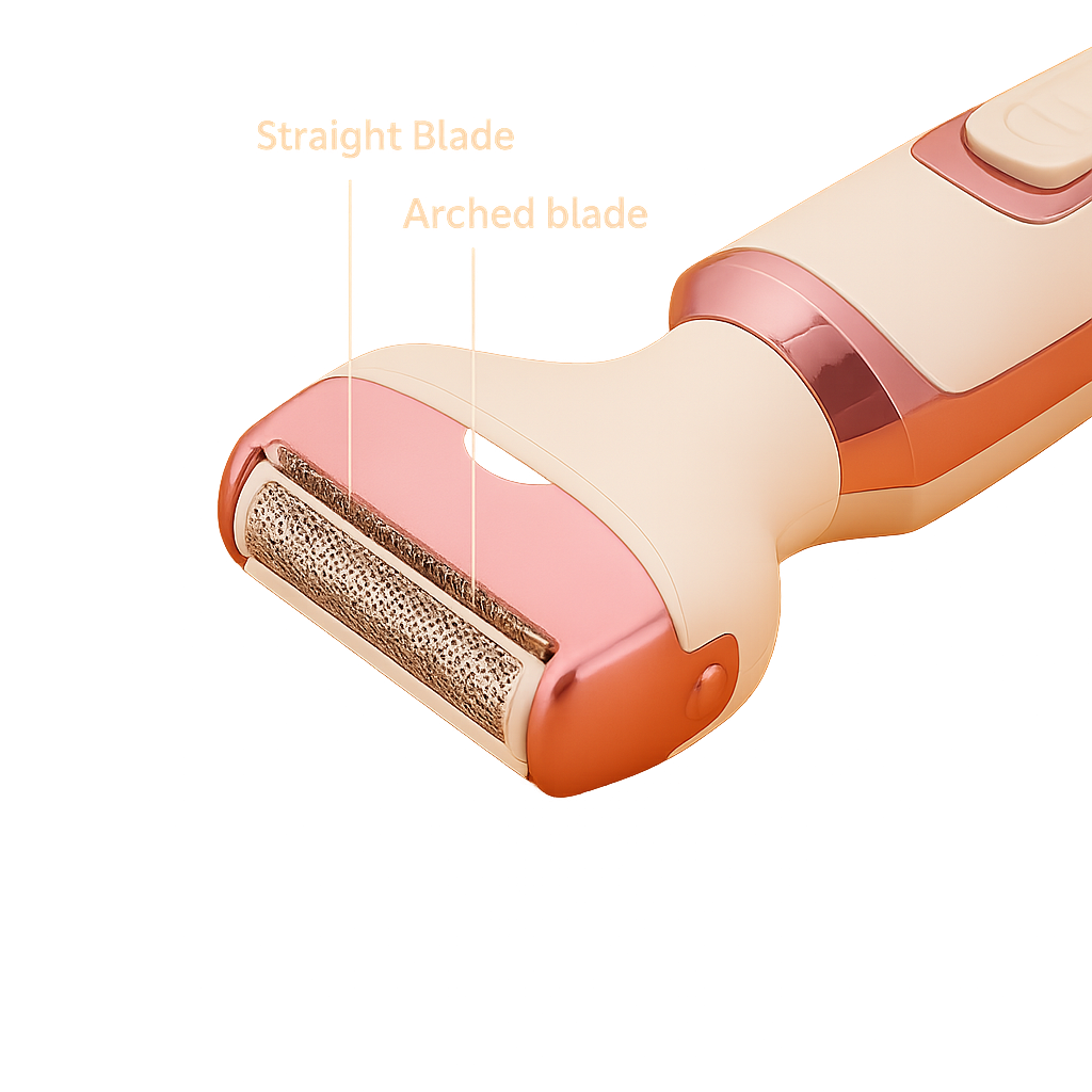 Airglide 4-in-1 wireless razor (pink & white)