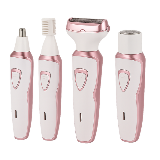 Airglide 4-in-1 wireless razor (pink & white)